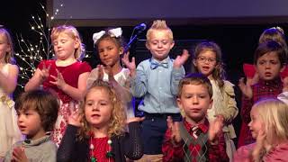 Autism boy singing at Christmas school Performance Brendan 5 years old