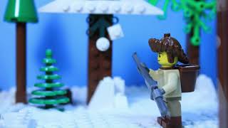 The winter hunter (a lego horror stop montion) (Brickfilm Day 2024)