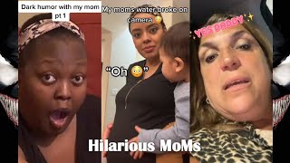 Funny Clumsy Mothers | Best Moms Moments | Try Not To Laugh 🤣