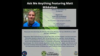 Ask Me Anything Featuring Matt Mikkelsen