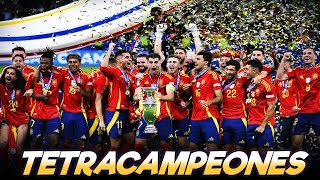 ESPAÑA ES CAMPEÓN DE LA EURO TRAS DERROTAR A INGLATERRA