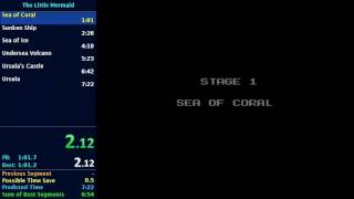 NES The Little Mermaid in 7:18.95