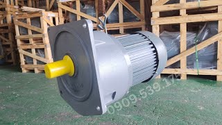 GIẢM TỐC 3PHA 7.5KW-10HP MẶT BÍCH , TỈ SỐ TRUYỀN 1/20 - THÀNH THÁI MOTOR 0909064529