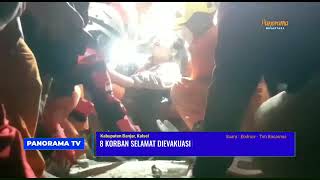 Basarnas : 9 Korban Telah Dievakuasi, 8 Orang Selamat Dan 1 Korban Meninggal Dunia | Panorama Update