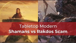 Gruul Shamans vs Rakdos Scam | OTJ Modern | MTG