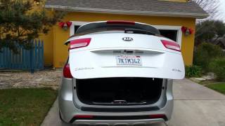 Kia Sedona SX-L 2016 hands free side doors, tailga