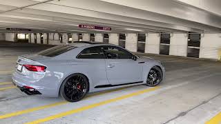 2019 Audi RS5 Coupe Lowered and Res Delete