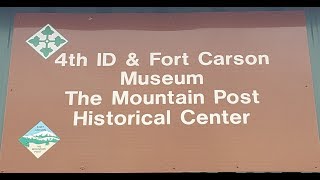 4th Infantry Division Museum, Fort Carson, Colorado 20190824