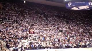 BYU Flash Mob vs Gonzaga 2012