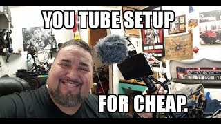 Getting started in YouTube  for cheap