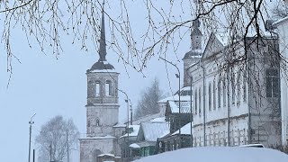 Великий Устюг в марте. Вологодская область.