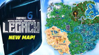 Fortnite: Chapter 6 Season 1: Legacy (New Map, Weapons, POIs)