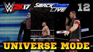 Brock back in Action! WWE 2K17 Universe Mode Smackdown Episode 12