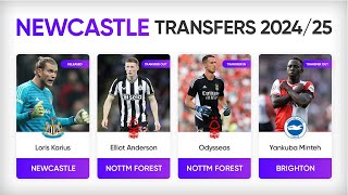 Newcastle United Confirmed Transfers 2024/25 | Premier League 2024/25