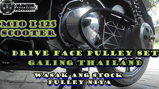 DRIVEFACE PULLEY SET FROM THAILAND | MIO I 125 |WASAK PULLEY