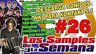 DESCARGA SONIDOS NKI PARA KONTAKT 5 (LOS SAMPLES DE LA SEMANA #26)