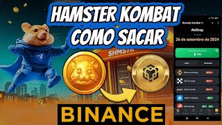 COMO SACAR SEUS TOKENS DA HAMSTER KOMBAT PARA A BINANCE