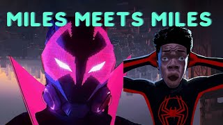 Miles Morales Meets The Prowler (Earth 42) - Spider Man Across The Spider Verse