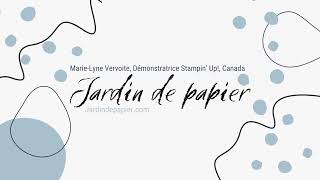 Carte à panneaux dépliante - Stampin'Up!