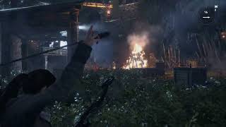 How to beat Cliffside Lookout Basecamp to Cathedral Courtyard Basecamp Rise of the Tomb Raider