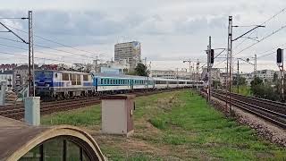 Warszawa Stadion - 24/07/2023. EP09- 027 IC 14002 Polonia, relacja Warszawa Wschodnia - Wien Hbf.