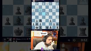 Hikaru Nakamura Magnus Carlsenle oynuyor (Türkçe Altyazılı) #satranç #shorts