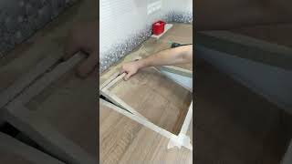 installation of a gas stove #diy #shorts