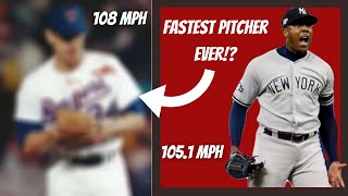 The Fastest Pitchers In MLB History! Hardest Throwers To Ever Play Baseball!