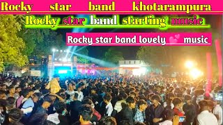 ||Rocky Star band starting music lovely 🌹 Rocky star band love filling music #starting_music