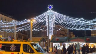 MADRID CENTER at NIGHT | CHRISTMAS LIGHTS