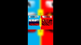 CHINA vs RUSSIA Military Power Comparison 2022 #shorts II CHINA ARMY vs RUSSIA ARMY 2022 #shorts