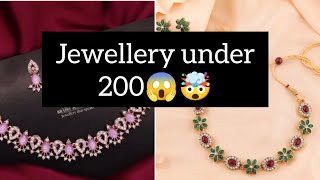 Jewellery sets from meesho under200🤯😱 Comment for links #jewellery #fashion #meesho