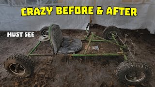 You Won't Believe This Go Kart's GLOW UP | Full Restoration