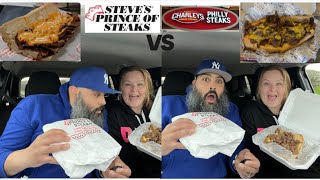 THE BEST PHILLY CHEESESTEAK?/ STEVE’S PRINCE OF STEAK OR CHARLEY’S / OR NEITHER