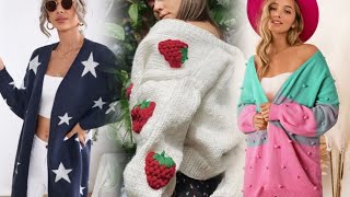 В'язані кардигани для кожного дня 🧶Ідеї для креативного в'язання