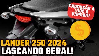 🚨YAMAHA LANDER 250 Produção HISTORICA e Preços CAINDO