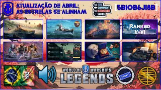 World of Warships: Legends ⚓️ - 🔊 Novidades da atualização de Abril