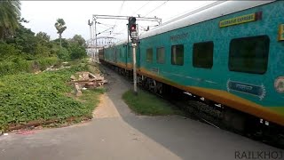 ||Indian Railways First Special Humsafar Express|| 08450 PNBE-BBS Humsafar Express