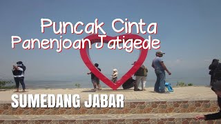 Keramaian Wisata Puncak Cinta Panenjoan Jatigede Sumedang Jabar