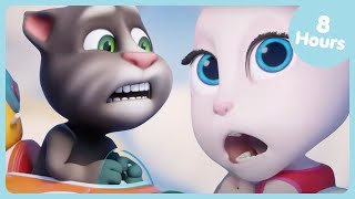 عاليًا في السماء! ✈️ ☁️ 🆙 | Talking Tom القصيرة | WildBrain أطفال