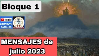 🌐✝️ bloque 1 MENSAJES julio 2023