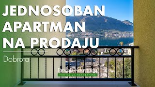 Prodaje se jednosoban stan sa pogledom na more - Kotor