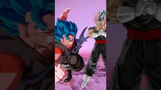 vegito vs black vegito who is strongest #shorts