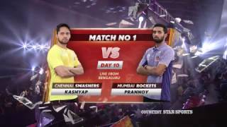 Highlights: Mumbai Rockets vs Chennai Smashers