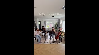 Piano Concerto No. 2 by Chopin | LOVUR String Quartet