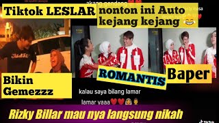 Tiktok LESLAR terbaru romantis, baper, gemezz akang gendang kalau saya bilng lamar lamar ya !