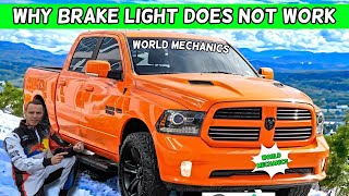 DODGE RAM WHY BRAKE LIGHT DOES NOT WORK 1500 2500 3500 2013 2014 2015 2016 2017 2018