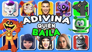 ¡ADIVINA 20 BAILES!💃🎶¿Quién Baila Mejor?😀🎶Catnap😻Ronaldo Siu💙Katy Perry❤️M3gan😍Crazy Frog😱Dogday🐶