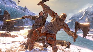 Middle Earth Shadow of War - Talion Ruthless Combat & Epic Stealth Kills