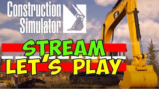 Live Stream on Construction Simulator with Viewers | Park and a Carousel | This Carousel is AMAZING